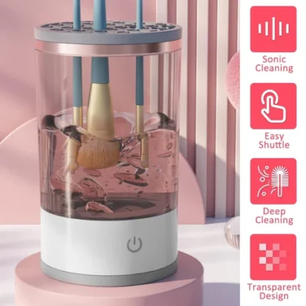 Portable Electric Makeup Brush Cleaner Machine
